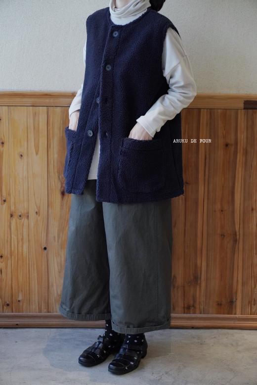 HTS卡其/黑/棕/墨绿阔腿裤 商品图12