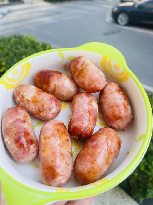 【人气爆款】台湾黑猪风味香肠（8根）268G 商品图0