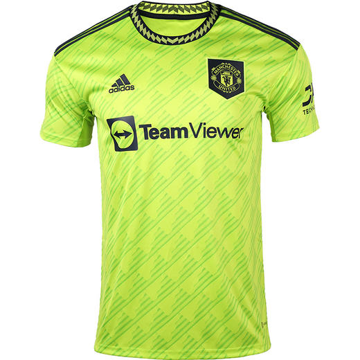 ADIDAS/阿迪达斯 MUFC 3 JSY22-23赛季曼联第二客场球迷版比赛球衣HE2981 商品图5