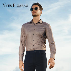 YvesFigarau伊夫·费嘉罗秋冬新款休闲长袖衬衫942318