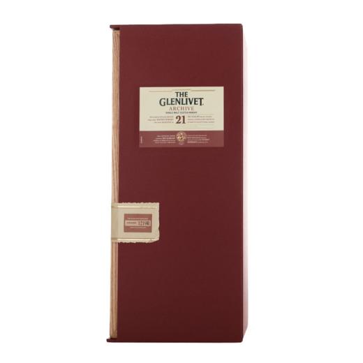 格兰威特（Glenlivet）苏格兰 单一麦芽 威士忌 进口洋酒 21年 陈酿 700ml 商品图2