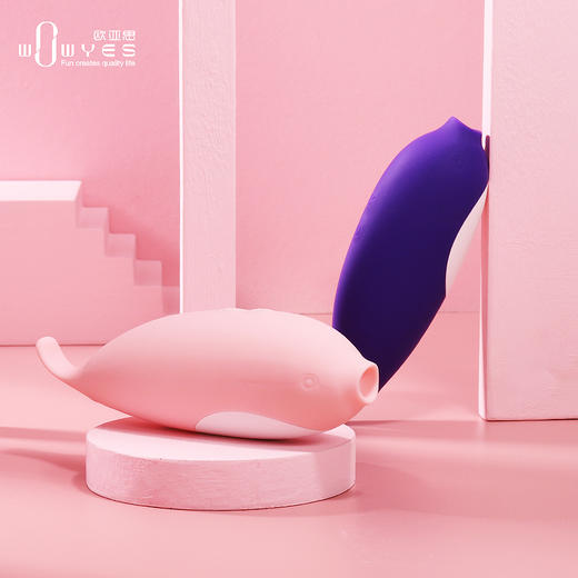 欧亚思P3女性成人用品吮吸震动棒情趣娱乐振动女用调情蓝鲸吮吸按摩器 商品图2