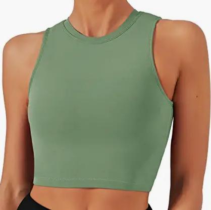 哈瓦塔气质短款时尚背心（含胸垫） 商品图0