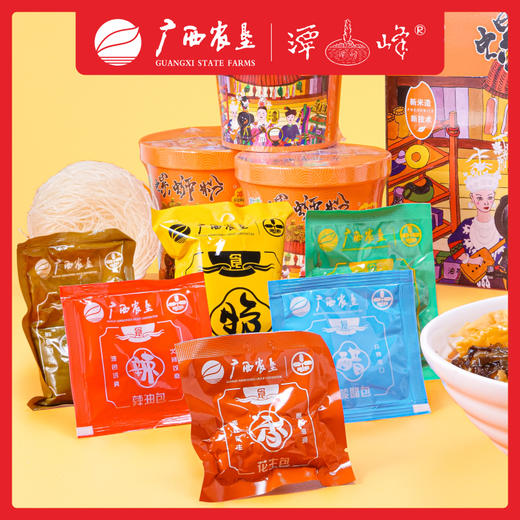 【广西外运】桶装螺蛳粉  办公居家宿舍速食 6桶/箱 商品图1