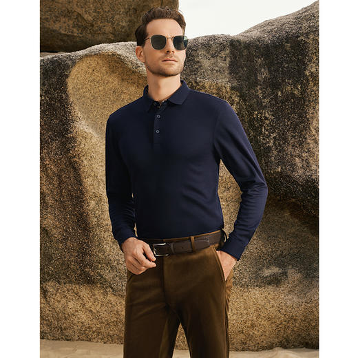 YvesFigarau伊夫·费嘉罗秋冬新款休闲长袖T恤940908 商品图2