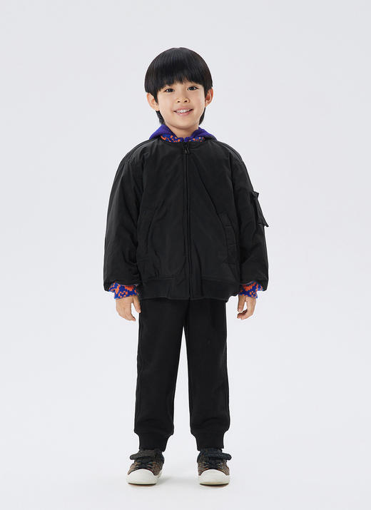 JNBY   22年冬款  飞行员夹克短款羽绒服  1M0C11900 商品图8