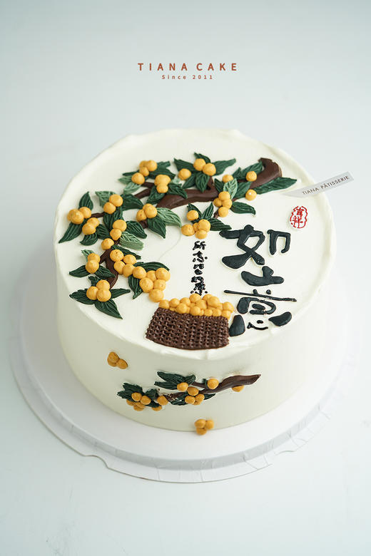 【手绘定制】柿柿如意 所念皆如愿 商品图2