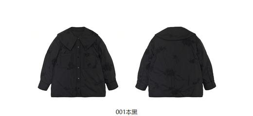 JNBY  22年冬款   宽松翻领短款棉服  1M0B11890 商品图10