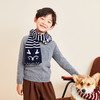 【童装条纹羊绒围巾】羊绒世家22年秋冬新品男宝长方形围巾舒适保暖围脖 商品缩略图3