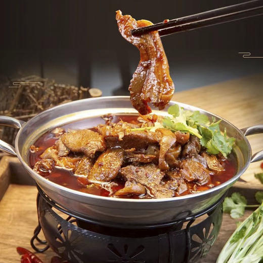 【云燕优品】尧坝百年老店黑山羊红汤羊肉2斤（1斤羊肉1斤羊杂） 商品图4