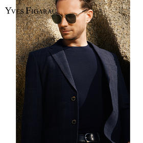 YvesFigarau伊夫·费嘉罗秋冬新款100%绵羊毛便西装940602