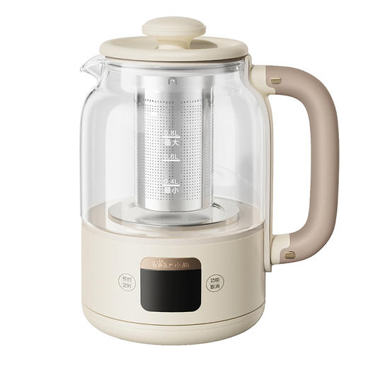 【小程序】小熊养生壶 YSH-C08Z5米白色 五金滤网 商品图0