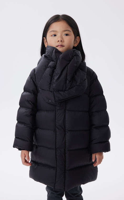 JNBY  22年冬款  经典连帽长裤羽绒服  1M0C11940 商品图3