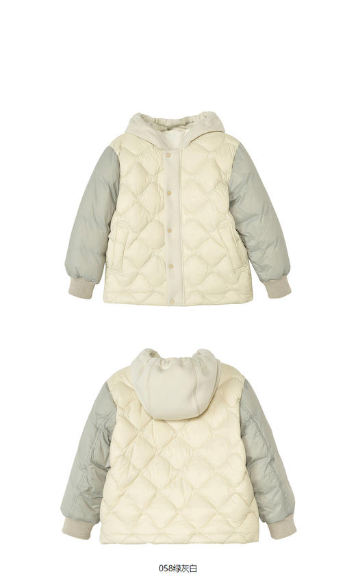 JNBY  22年冬款  带帽短款羽绒服  1M0C11930 商品图5