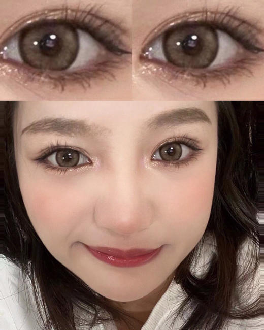 【年抛】奶栗子 CocoCon  | 大直径14.5，着色14.1  | 【同品牌多副更划算,选款色板在详情页内】，混血美瞳 商品图0