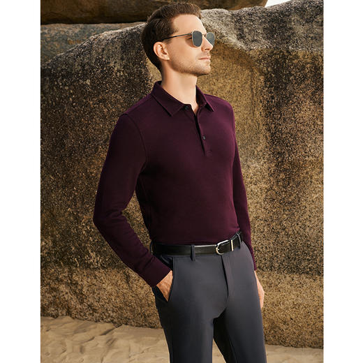 YvesFigarau伊夫·费嘉罗秋冬新款休闲长袖T恤940923 商品图2