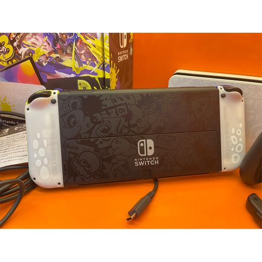 【宝龙一城店NS】二手Switch主机 喷射战士主题 限定OLED主机 日版 99成新 机身码：XTJ10838763787 商品图2