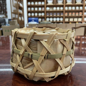 【19:00开售！今日超值福利价：699元/筐！】稀缺款2016年千家寨千年古树纯料老生茶散料1000克全手工编织竹筐装【难得的蜜香型】【人手必囤】