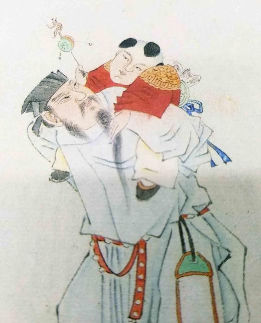 《丁元公工笔彩绘水浒人物图》，大16开，锦盒装，布面经折装一函，丁元公绘，中西书局2012年版，定价680，售价258元。 商品图10