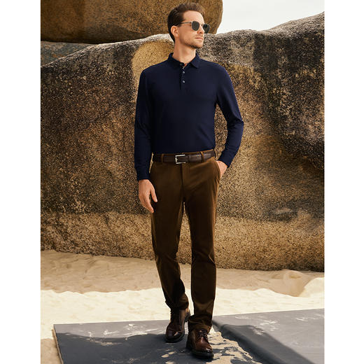 YvesFigarau伊夫·费嘉罗秋冬新款休闲长袖T恤940908 商品图1