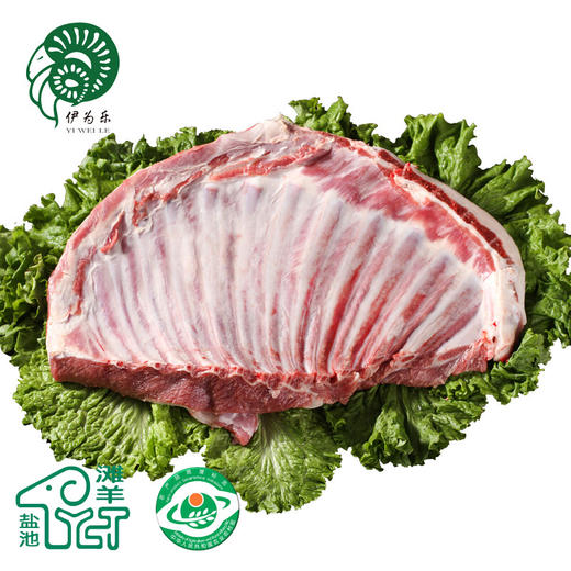 伊为乐 宁夏盐池滩羊肉 180天羔羊 羊排1000g/2斤 无脊羊排 烧烤 红烧 清炖 火锅食材 国产生鲜羊肉 商品图0