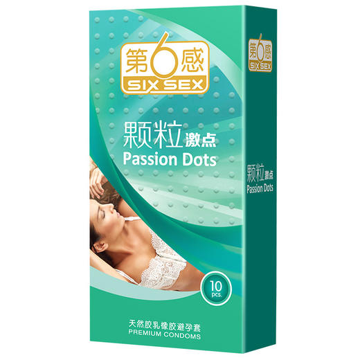 第六感 避孕套颗粒激点螺纹冰火情趣狼牙套安全套男用成人用品情趣用品 颗粒激点 商品图5