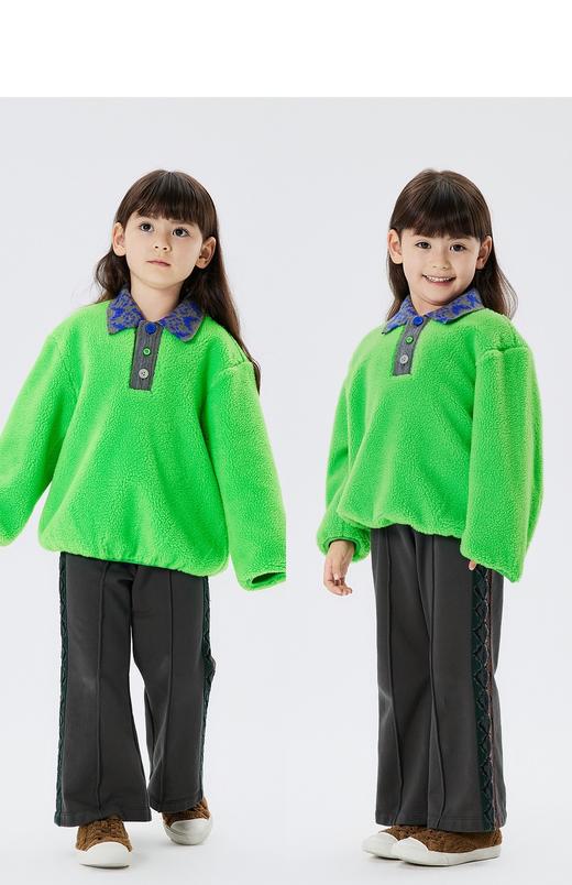 JNBY  22年冬款  仿羊羔毛针织外套  1M0A11620 商品图7