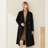 MH9D8斯尔丽瑟俪2022年冬上新商场同款高级立体剪裁H版系腰带长款大衣 商品缩略图2