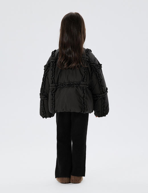 JNBY   22年冬款  立领宽松短款羽绒服   1MAC10500 商品图5