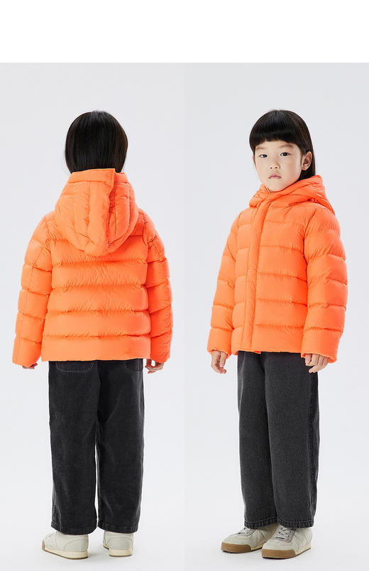 JNBY  22年冬款  多种造型连帽短款羽绒服   1M0C11950 商品图10