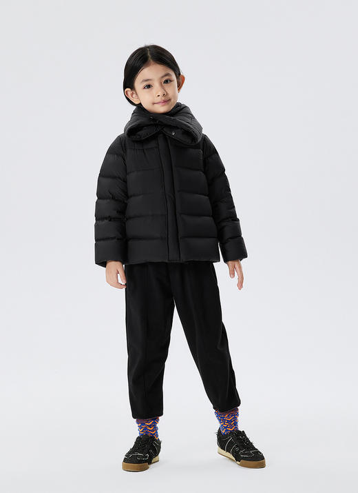 JNBY  22年冬款  多种造型连帽短款羽绒服   1M0C11950 商品图8