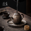 粗陶茶盘干泡盘茶壶底座养壶垫子茶桌隔热垫圆小茶台 商品缩略图1
