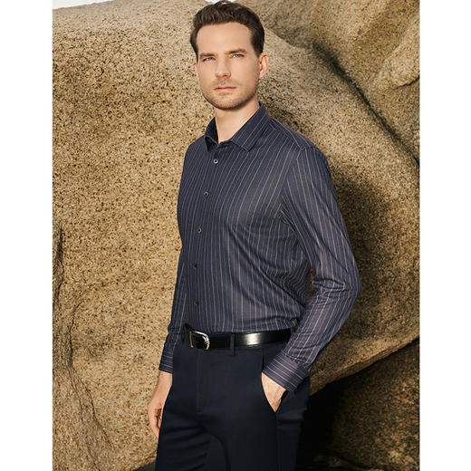 YvesFigarau伊夫·费嘉罗秋冬新款休闲长袖衬衫942328 商品图2