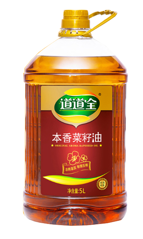 道道全本香菜籽油5L
