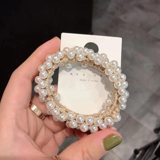 【19.9任选2个】 韩版仿珍珠发圈 商品图6