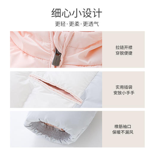 英氏22冬款男女宝宝童连帽休闲加厚羽鹅绒服防水外套YRWGJ42280A YRWFJ42299A 商品图2
