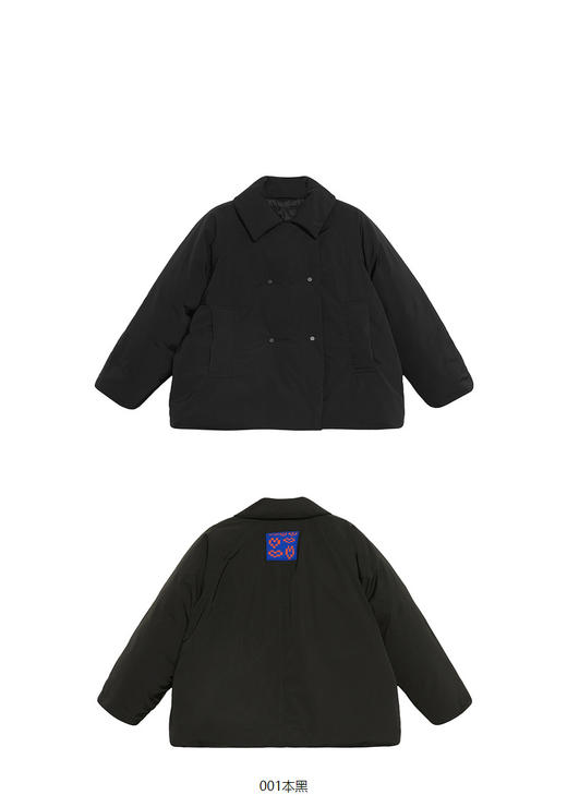 JNBY   22年冬款 大阔版中长款羽绒服 1M0C11910 商品图6