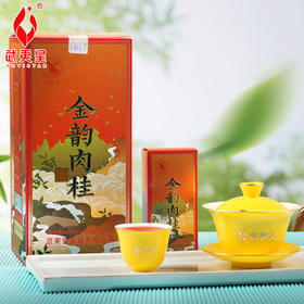 【新品上市，武夷岩茶】武夷星金韵肉桂茶叶120克礼盒装