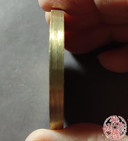 古法文创铸币 咸丰重宝 宝福当二十外计重 文房铜镇 QXH47 商品图4