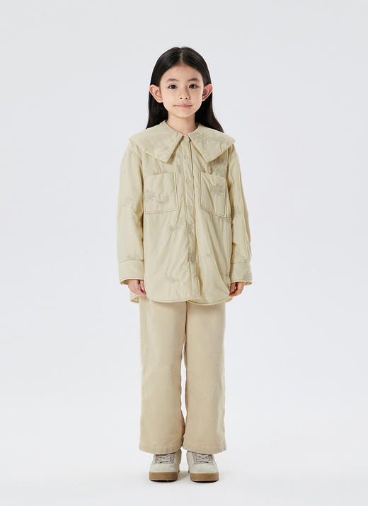 JNBY  22年冬款   宽松翻领短款棉服  1M0B11890 商品图8