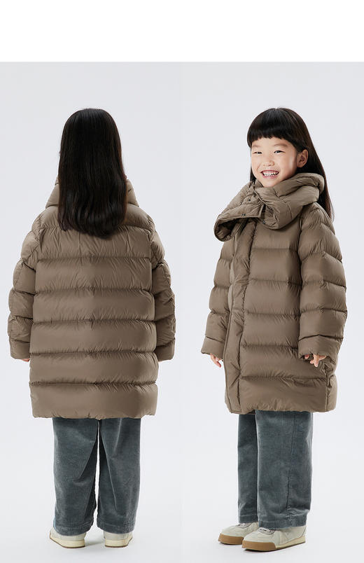 JNBY  22年冬款  经典连帽长裤羽绒服  1M0C11940 商品图7