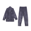 都市丽人都市锋尚生活家居男士法兰绒套装法兰绒厚家居服长袖睡衣FH21G9 商品缩略图3