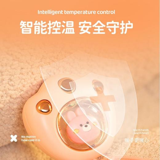 【暖冬猫爪暖手宝❗️还能当小夜灯】下单再送挂绳+充电线，USB充电迷你超便携，防爆暖宝宝，比暖水袋更好用❗️随身小挂件礼品兔子蛇年本命年好礼物新年礼盒年货礼盒 商品图2