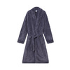 都市丽人都市锋尚轻松浴室男士法兰绒单件袍北极绒提花厚家居服单件袍睡衣FH27H7 商品缩略图3
