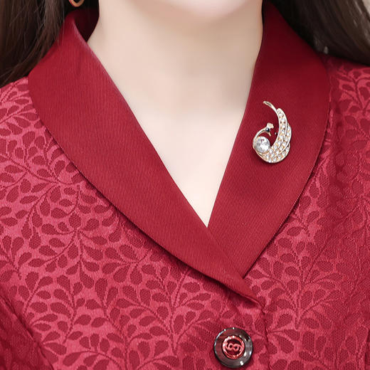 YWE 1033修身长袖气质长袖连衣裙 商品图3