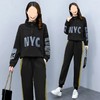 【潮流套装】春秋炸街大码女装卫衣套装女时尚洋气时髦运动休闲裤两件套 商品缩略图3