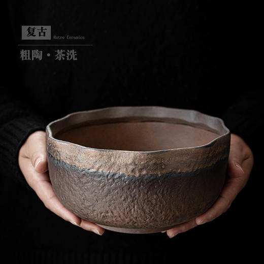 陶瓷茶洗大号茶杯收纳盆茶杯洗功夫茶具茶 商品图0