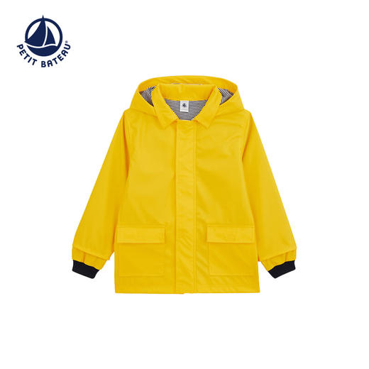 【5F】Petitbateau小帆船法风新品男女童装经典风衣防风防雨外套A03IC 商品图1
