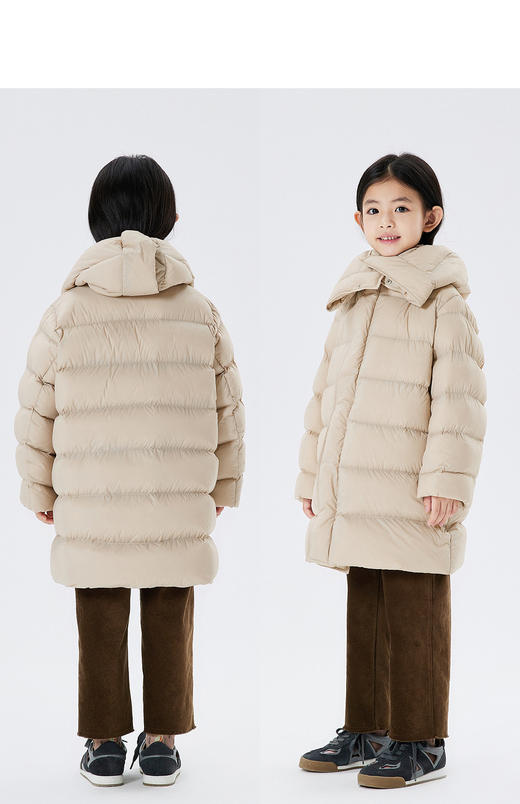 JNBY  22年冬款  经典连帽长裤羽绒服  1M0C11940 商品图9