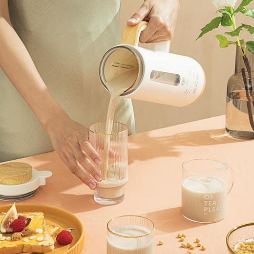 【柔声破壁机】日本SURE石崎秀儿低音破壁机豆浆机柔声细腻免滤免泡四叶精钢刀片智能温感探头易清洗 商品图2